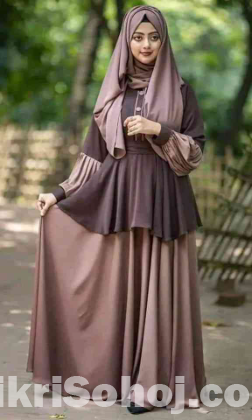 Tops borkha  Tops + skirt + hijab